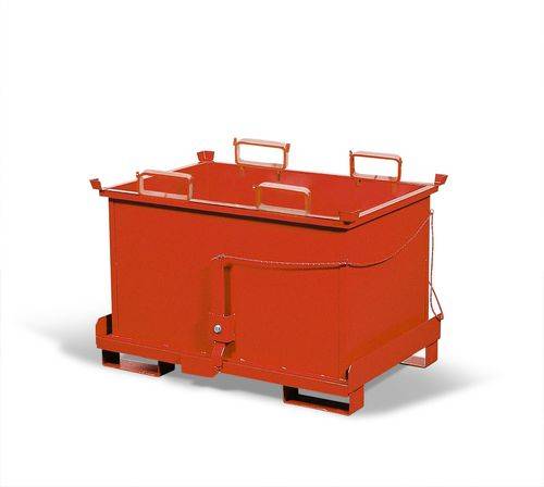 Klappbodenbehälter Classic für Späne, 1000 kg Traglast-0