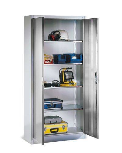 C+P Flügeltürenschrank Acurado, H1950xB930xT400mm, 7035/7035-0