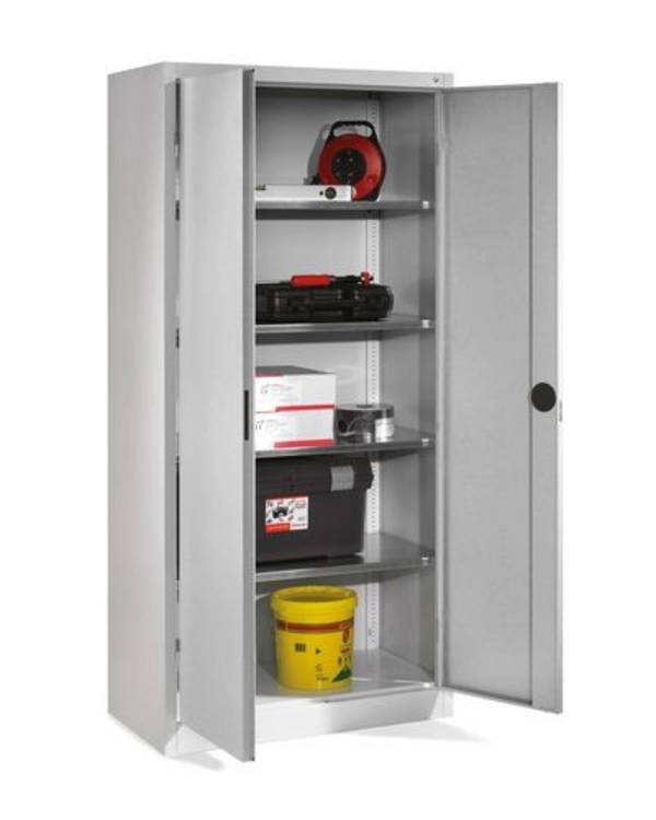 C+P Flügeltürenschrank Acurado, H1950xB930xT500mm, 7035/7035