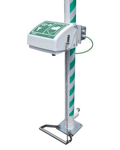 Fußpedal für Notdusche MD/MB 250/50, Edelstahl-1