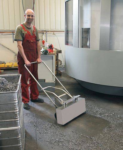 Magnet-Kehrmaschine aus Edelstahl-1