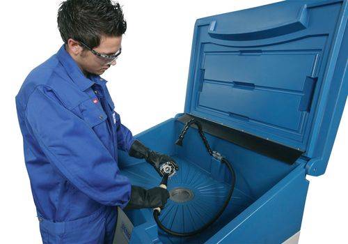 Safety Cleaner L500, Teilewaschgerät für Kaltreiniger, aus korrosionsfreiem Polyethylen-2