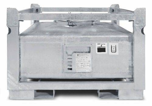 ASF-Behälter, einwandig, 445 Liter Volumen, feuerverzinkt-2