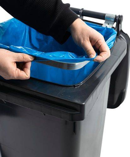 Müllsackhalterung für Großmülltonne mit 120 Liter Volumen-3