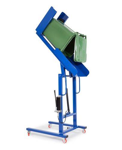 Fahrbarer Mülltonnenkipper für 80 - 240 Liter Tonnen-0