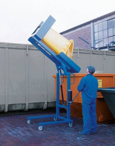 Fahrbarer Mülltonnenkipper für 80 - 240 Liter Tonnen-1