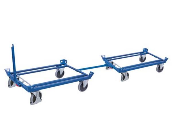 Zugdeichsel und Kupplung für Fahrgestelle, nur mit Fahrgestell bestellbar