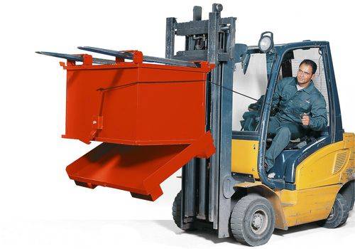 Klappbodenbehälter Classic für Späne, 500 kg Traglast-2