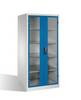 C+P Flügeltürenschrank Acurado, H1950xB930xT800mm, 7035/5010