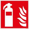 Brandschutzzeichen Feuerlöscher VE 10 Stk Aluminium 150 x 150 mm. H. Marahrens Sicherheits- | Industrie- u.