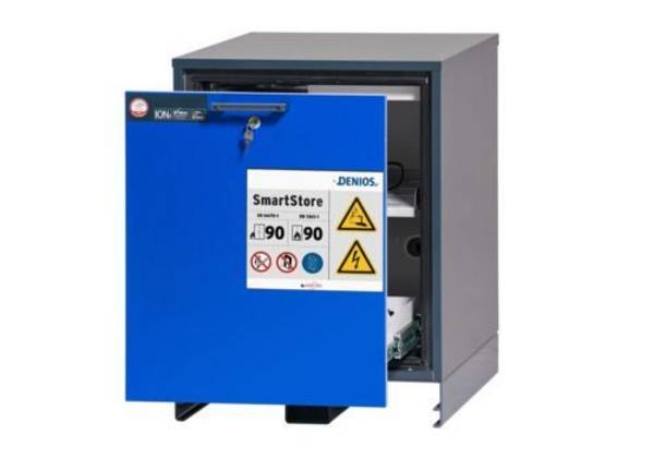 asecos Lithium-Ionen Akku-Ladeschrank, SmartStore-Unterbauschrank, B 600 mm