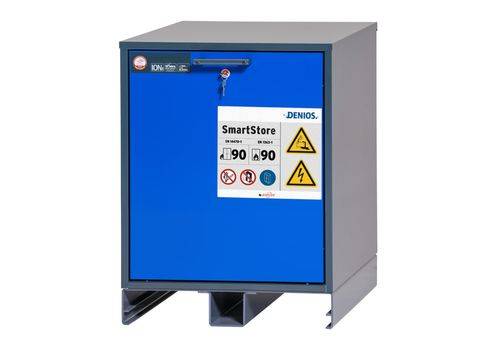 asecos Lithium-Ionen Akku-Ladeschrank, SmartStore-Unterbauschrank, B 600 mm-2