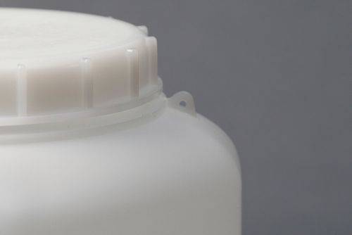 Weithalsbehälter aus HDPE, natur-transparent, 5 Liter, 2 Stück-2