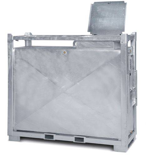 Kraftstofftank für Diesel und Heizöl, 1000 Liter Volumen-0