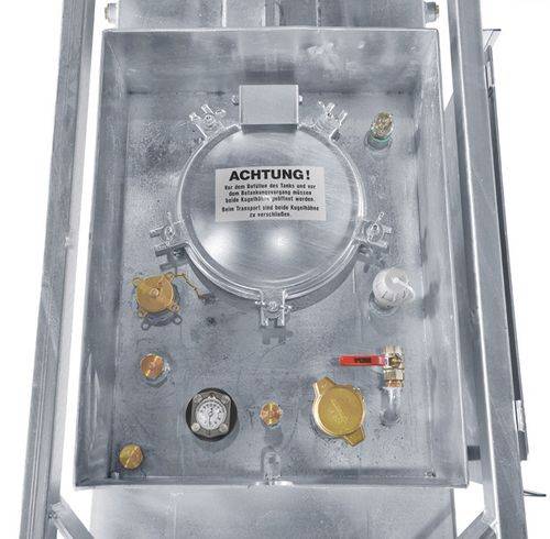 Kraftstofftank für Diesel und Heizöl, 1000 Liter Volumen-2