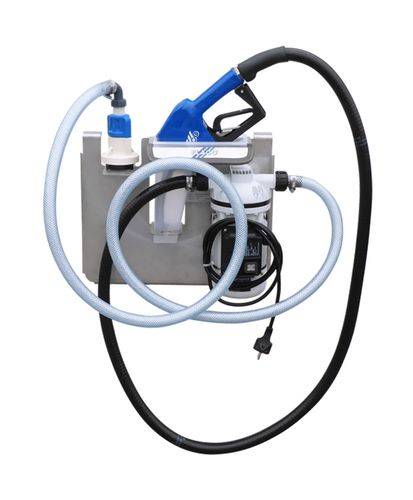 Mobiles Tanksystem für AdBlue, FLACO blue IBC, für LKW, 1.000-l-IBC Container-0