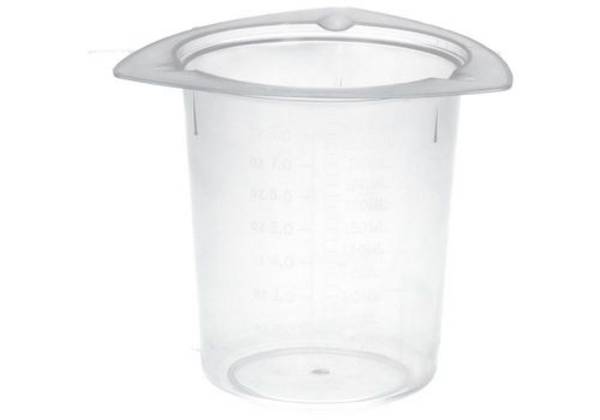 Universal-Messbecher aus PP, mit Ausgusslippen, 250 ml, 24 Stück