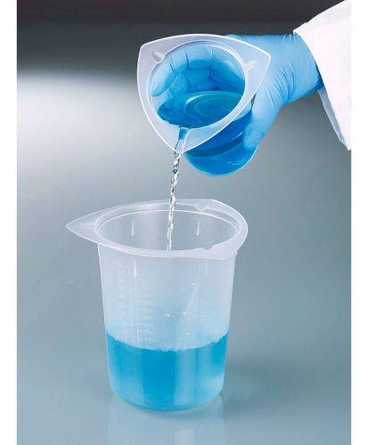 Universal-Messbecher aus PP, mit Ausgusslippen, 50 ml, 48 Stück-3