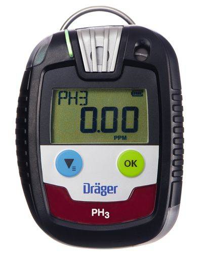 Dräger Gaswarngerät Pac 8000 PH3, für Phosphin, 0 - 20 ppm-0
