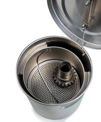 FALCON Teilekorb aus Edelstahl, für 8 Liter Behälter-2