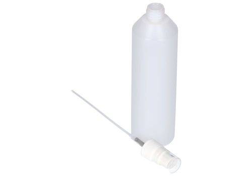 Sprühflaschen aus HDPE, Pumpzerstäuber aus PP, transparent,250ml, 10 Stück-3