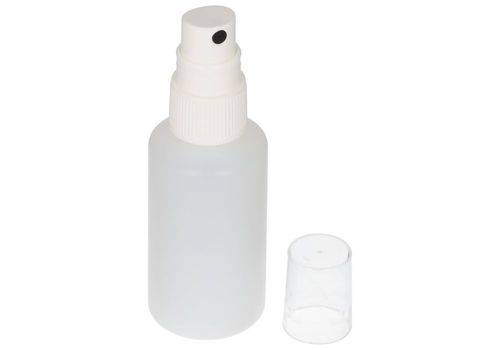 Sprühflaschen aus HDPE, Pumpzerstäuber aus PP, transparent, 50ml, 10 Stück-2