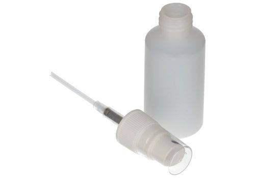 Sprühflaschen aus HDPE, Pumpzerstäuber aus PP, transparent, 50ml, 10 Stück-3