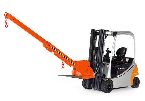 RR Industrietechnik Kranarm Typ RKT5 bis zu 5000kg Tragkraft RAL 2004 Reinorange-1