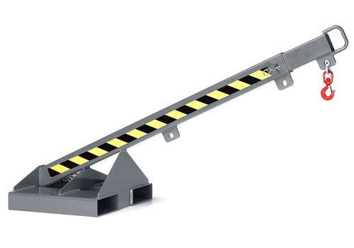 RR Industrietechnik teleskopierbarer Kranarm Typ RLH-T1 bis zu 1000kg Tragkraft RAL 7005 Mausgrau-0