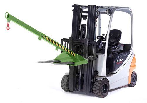 RR Industrietechnik teleskopierbarer Kranarm Typ RLH-T1 bis zu 1000kg Tragkraft RAL 6011 Resedagrün-1