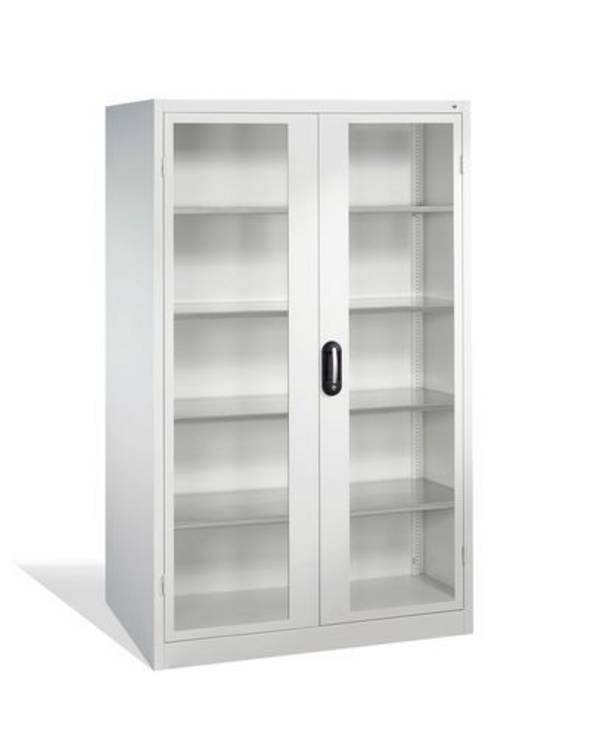 C+P Flügeltürenschrank Acurado, H1950xB1200xT600mm, 7035/7035