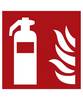 Brandschutzzeichen Feuerlöscher VE 10 Stk Kunststoff 150 x 150 mm. H. Marahrens Sicherheits- | Industrie- u.