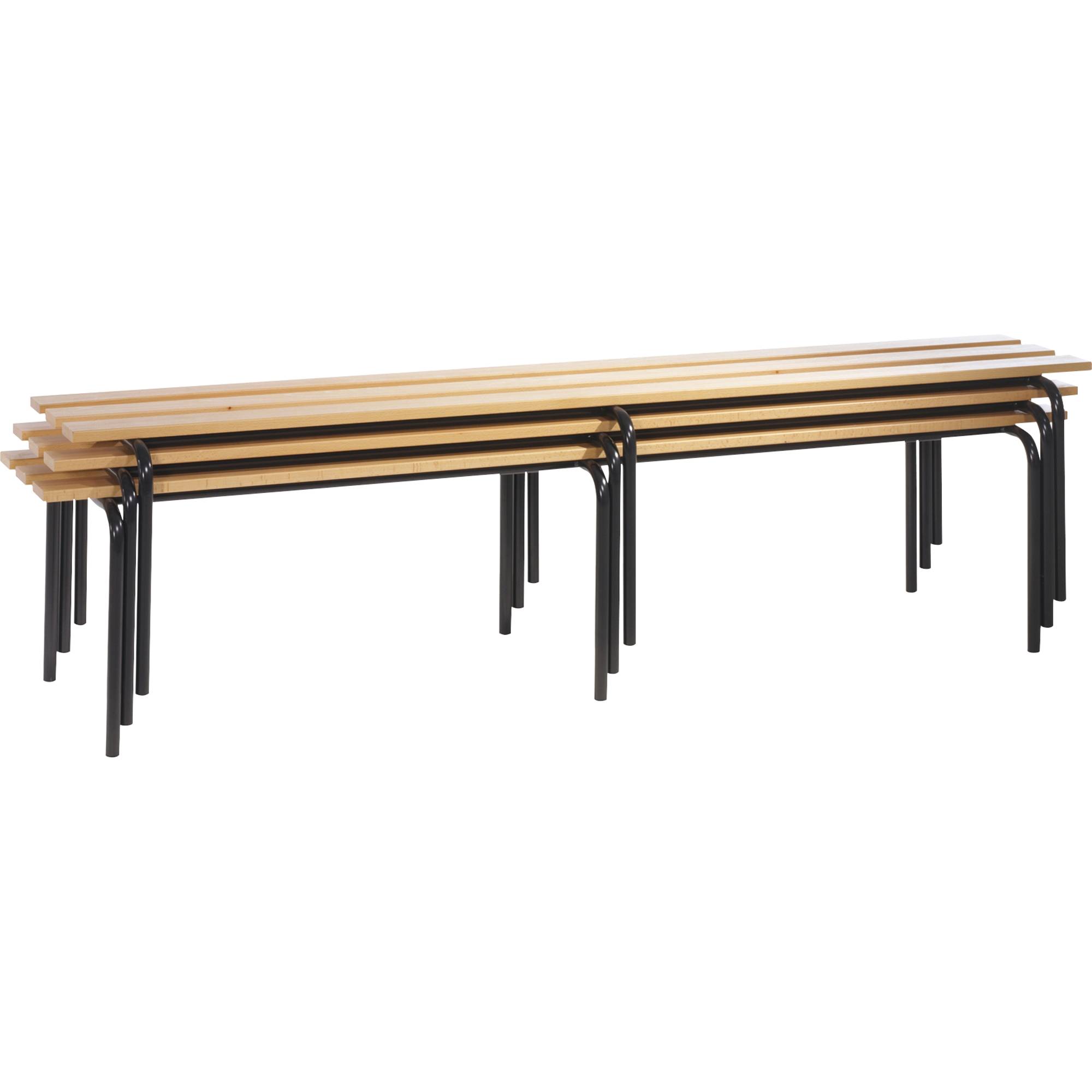 Umkleidebank 460x2000x460mm stapelbar sgr-1
