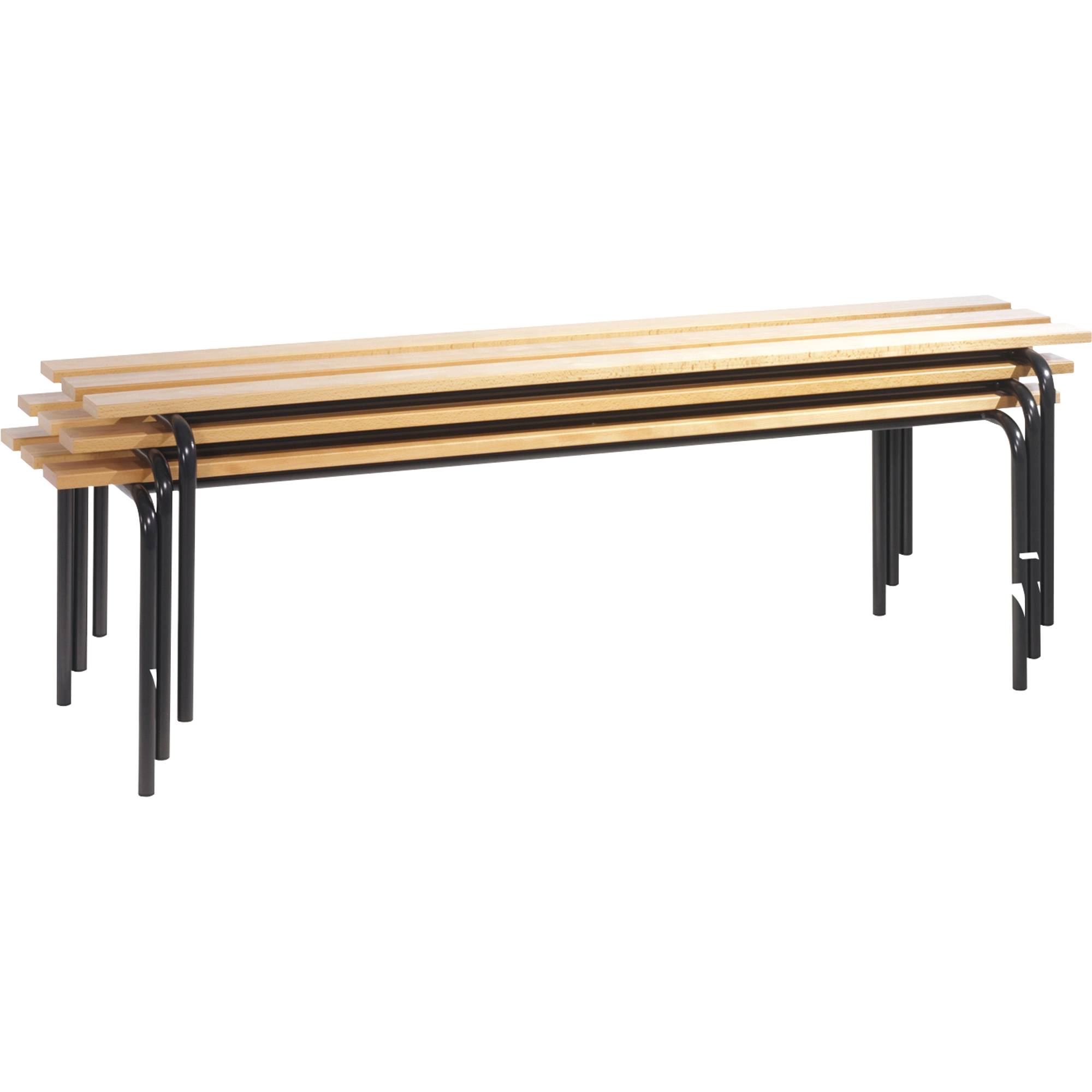 Umkleidebank 460x1600x460mm stapelbar sgr-1