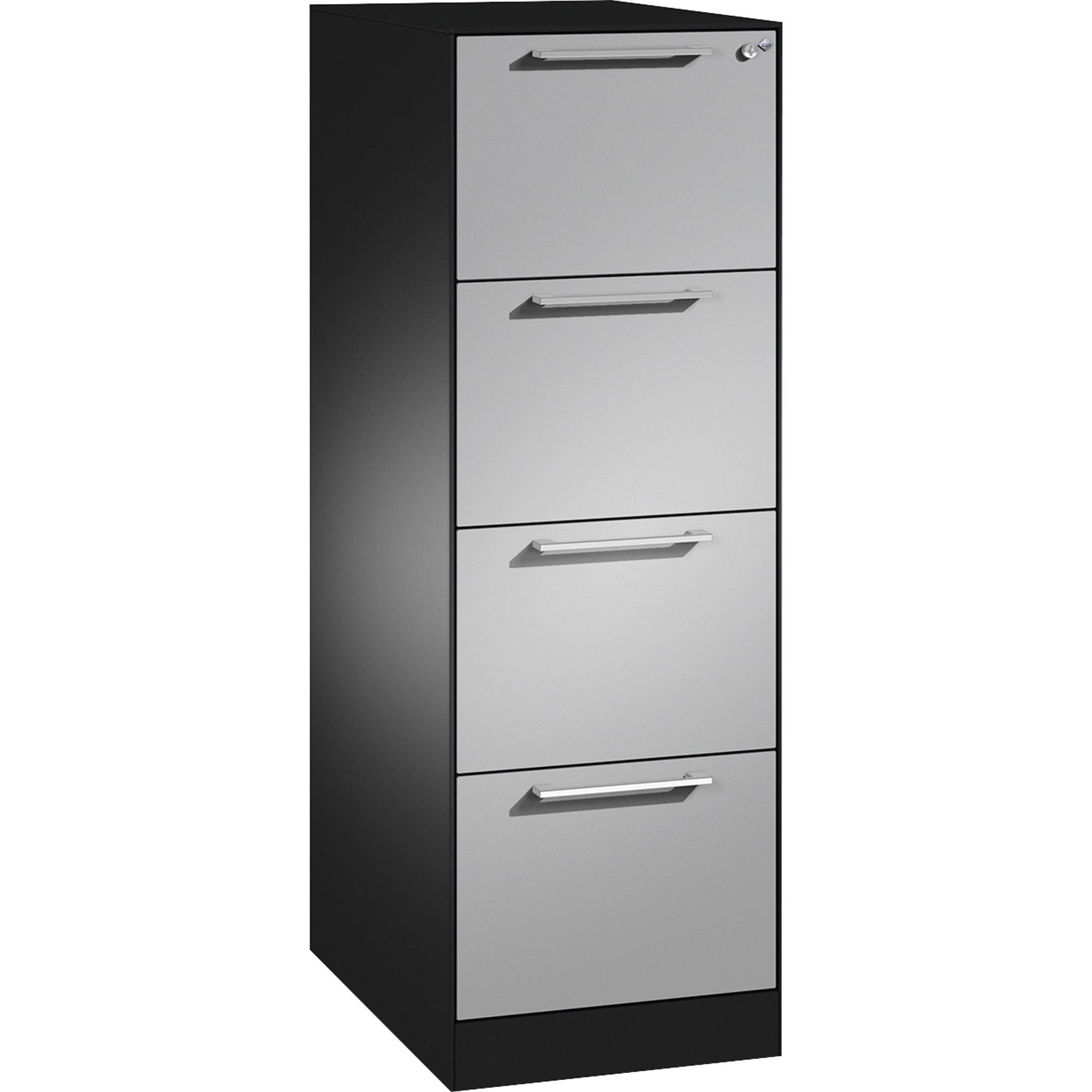 Hängeregistraturschrank Asisto A4 1bhg sgr/wsalu-0