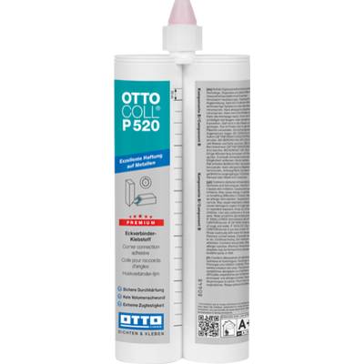 OTTOCOLL® P 520 Premium-Eckverbinder-Klebstoff 2x310 ml Doppelkartusche C9016 RAL 9016