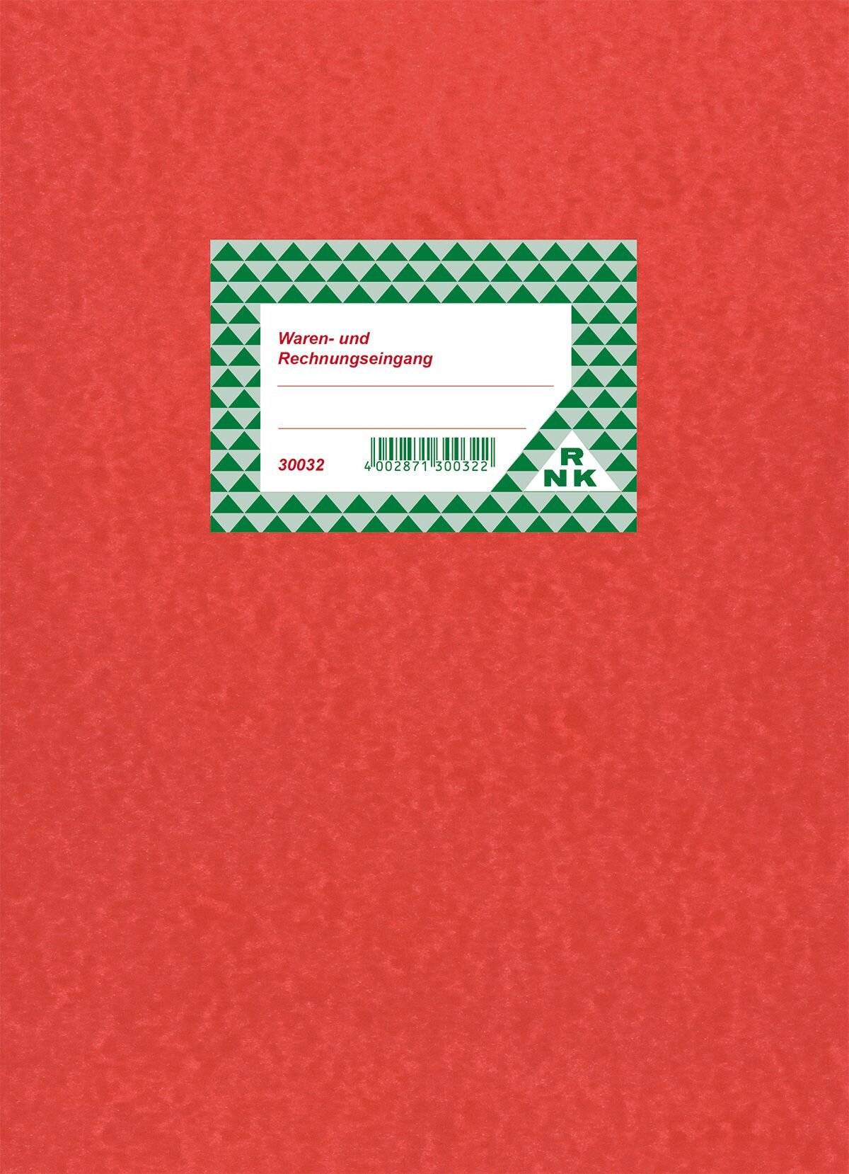 Waren- und Rechnungseingangsbuch A4 30 Blatt-5
