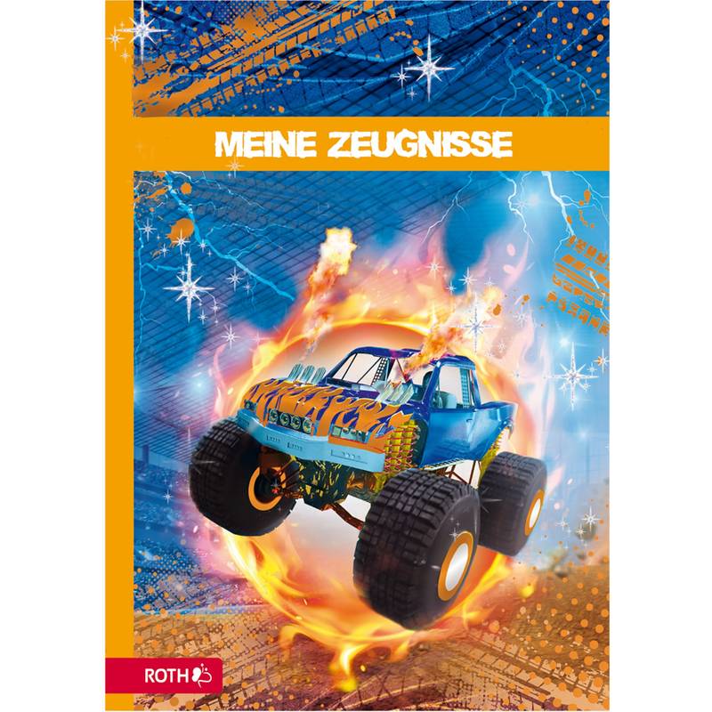 ROTH Zeugnismappe "Monstertruck", mit Design und Effekt-0