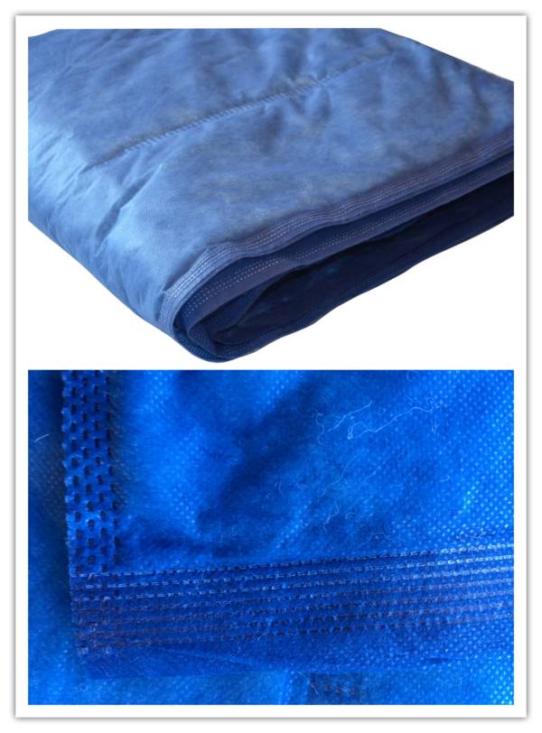 Einwegdecke Einmaldecke Ambulanzdecke 150 x 210 cm blau, im Polybeutel, Katastrophenschutz XL