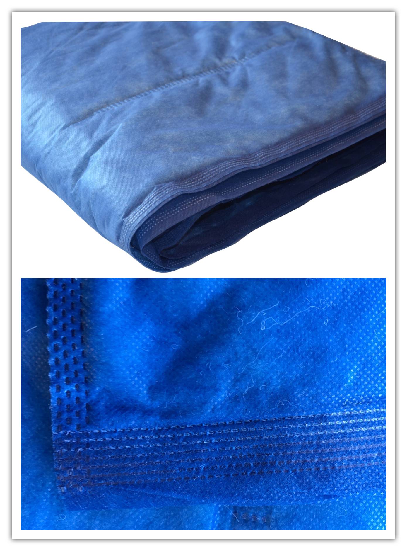Einwegdecke Einmaldecke Ambulanzdecke 150 x 210 cm blau, im Polybeutel, Katastrophenschutz XL-0