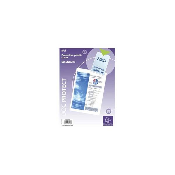 EXACOMPTA Schutzhülle Doc Protect, DIN A6, PVC