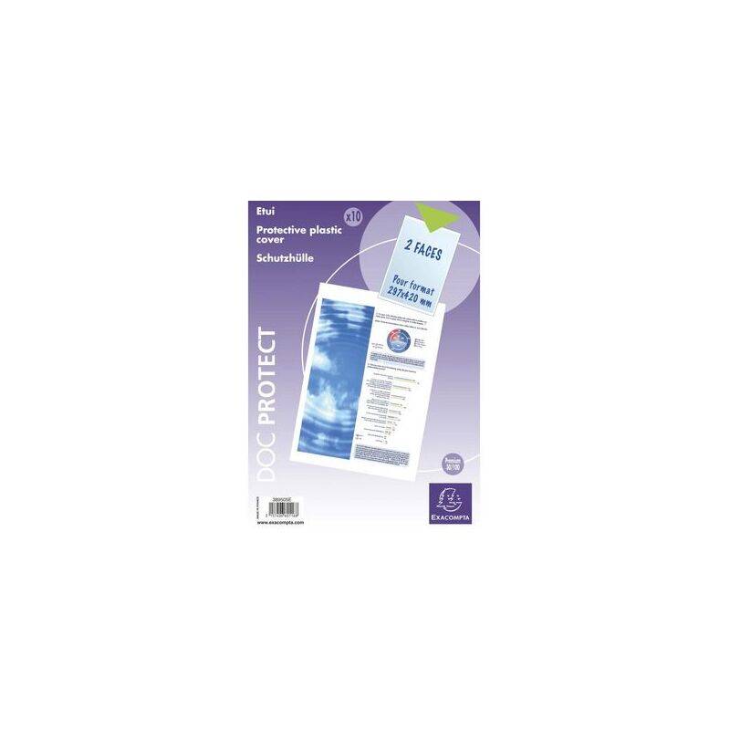 EXACOMPTA Schutzhülle Doc Protect, DIN A6, PVC-0