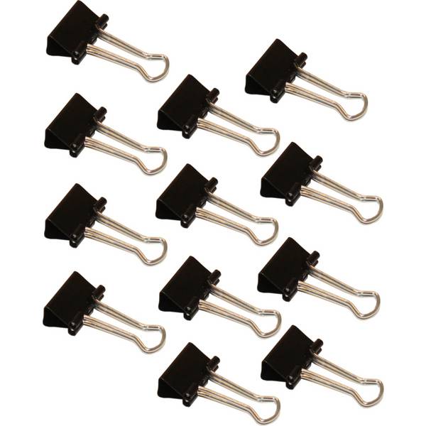 WEDO Klemmer Foldback 19mm sw, 12er Karton