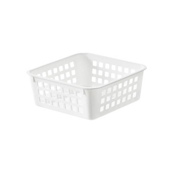 smartstore Aufbewahrungsbox BASKET RECYCLED 1, 1 Liter, weiß (63300015)