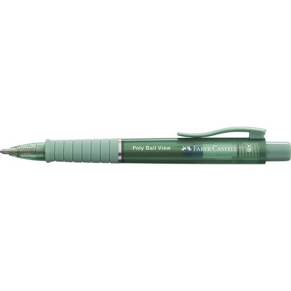 FABER-CASTELL - Kugelschreiber Poly Ball View green lily