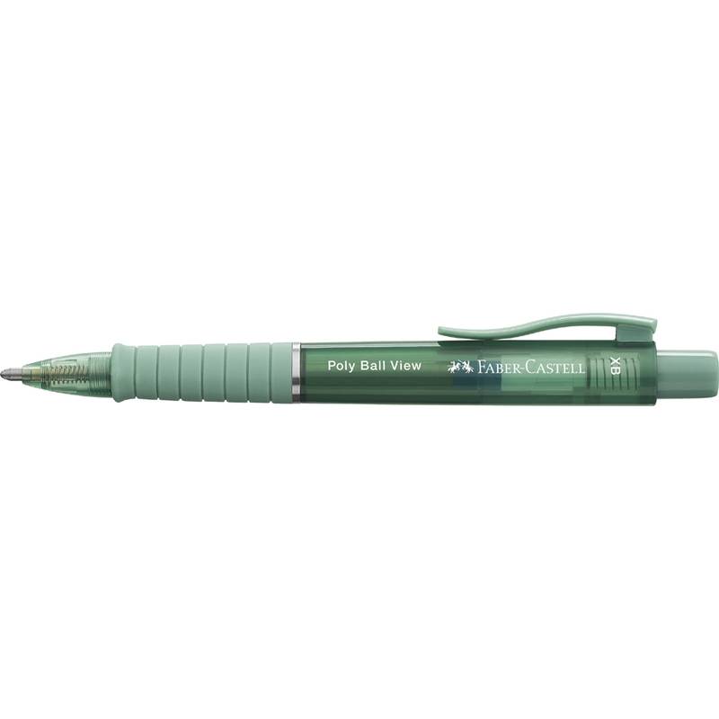 FABER-CASTELL - Kugelschreiber Poly Ball View green lily-0