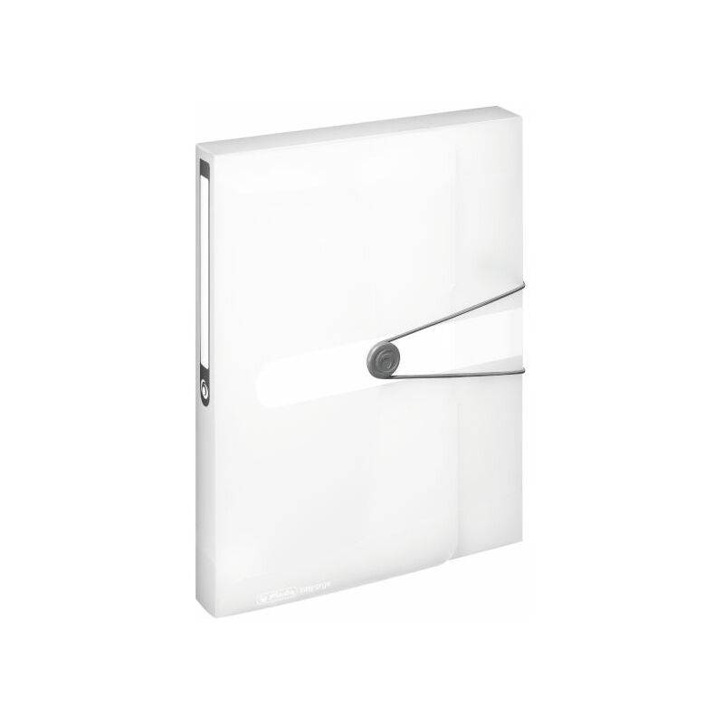 herlitz Sammelbox easy orga to go, DIN A4, weiß transparent-0