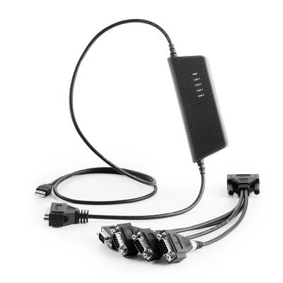 KVASER USBcan Pro 4xHS (01261-5), USB CAN FD Interface, vierkanalig, programmierbar, galvanisch getrennt, Sub-D-9-0