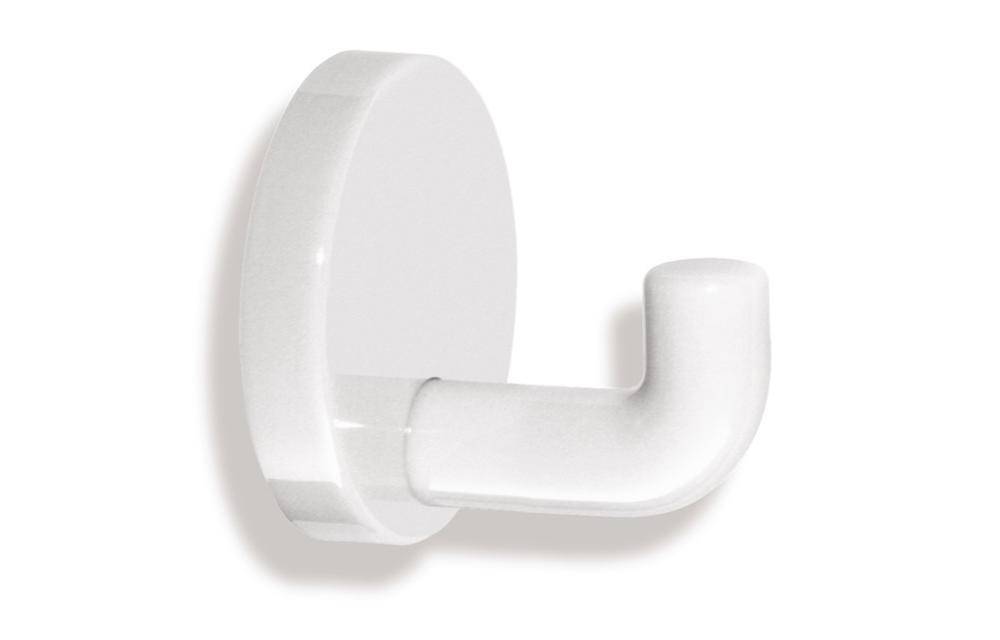 Einzelhaken 477.90.010 einfach A.45mm PA rubinrot 33 D.50mm HEWI
