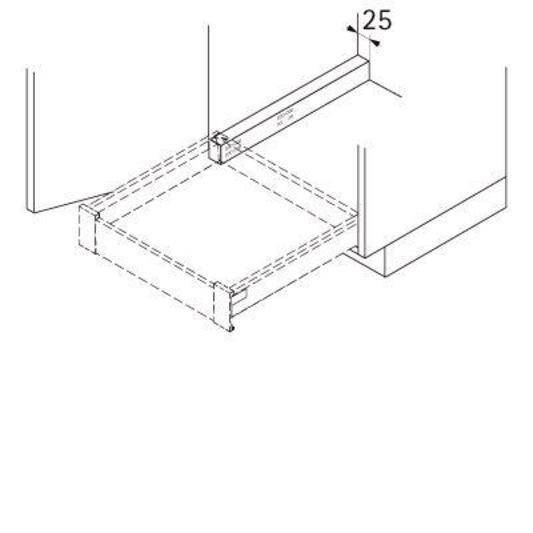 Hettich Distanzleiste Kunststoff-1